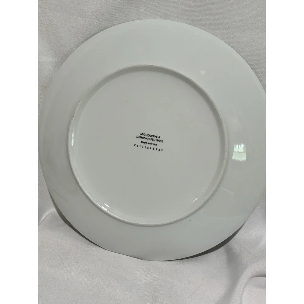 Pottery Barn Quail and Pear Tree Serving Platter Round 13.5